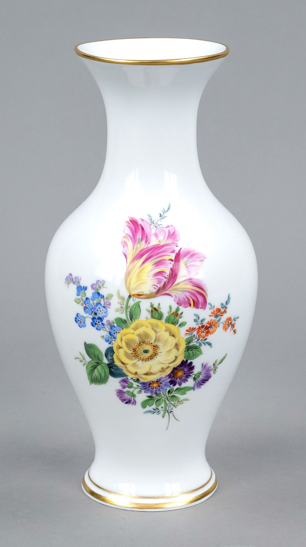 Blumenvase, Meissen, 1970er Ja