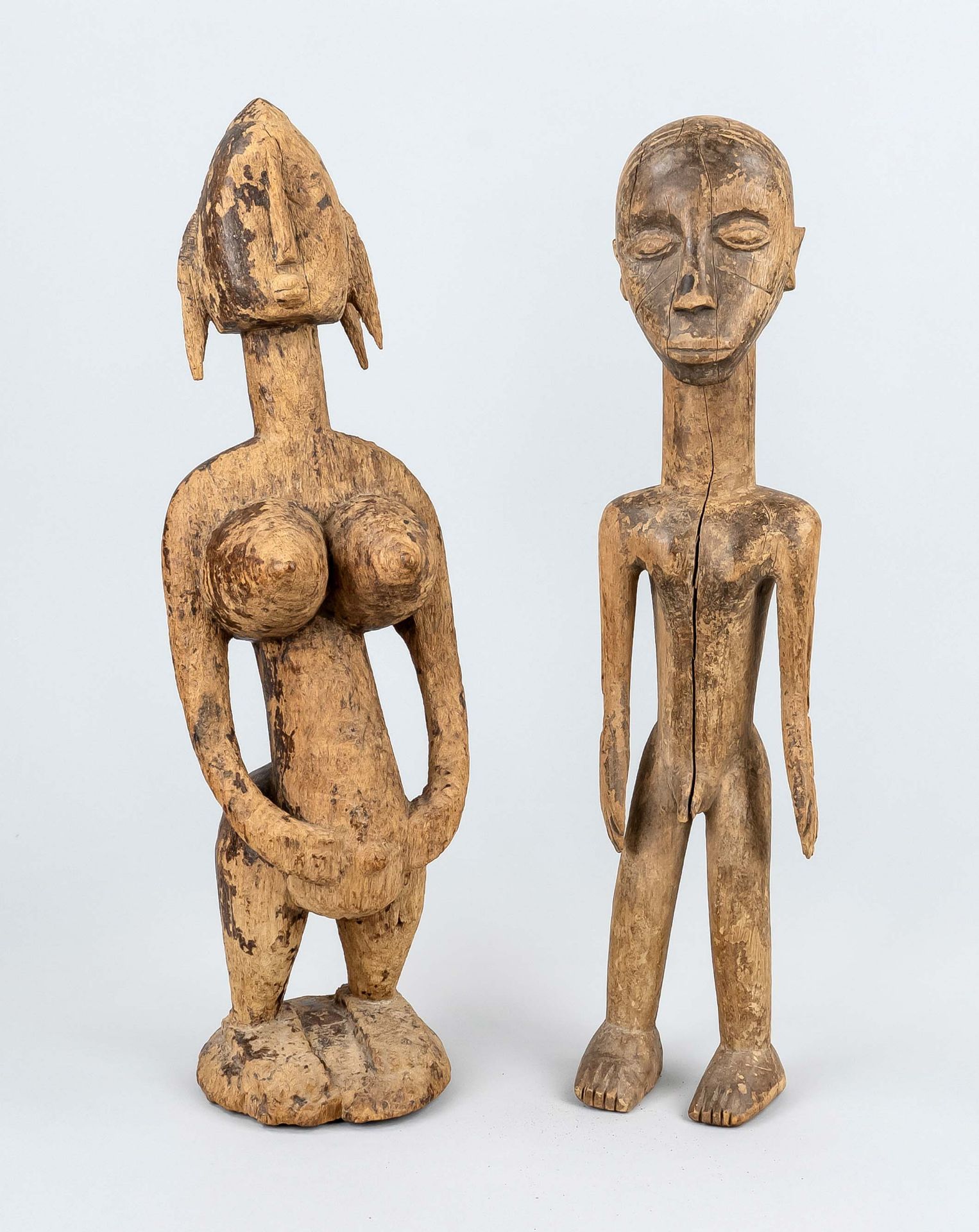 2 Fetisch-Figuren, West-Afrika