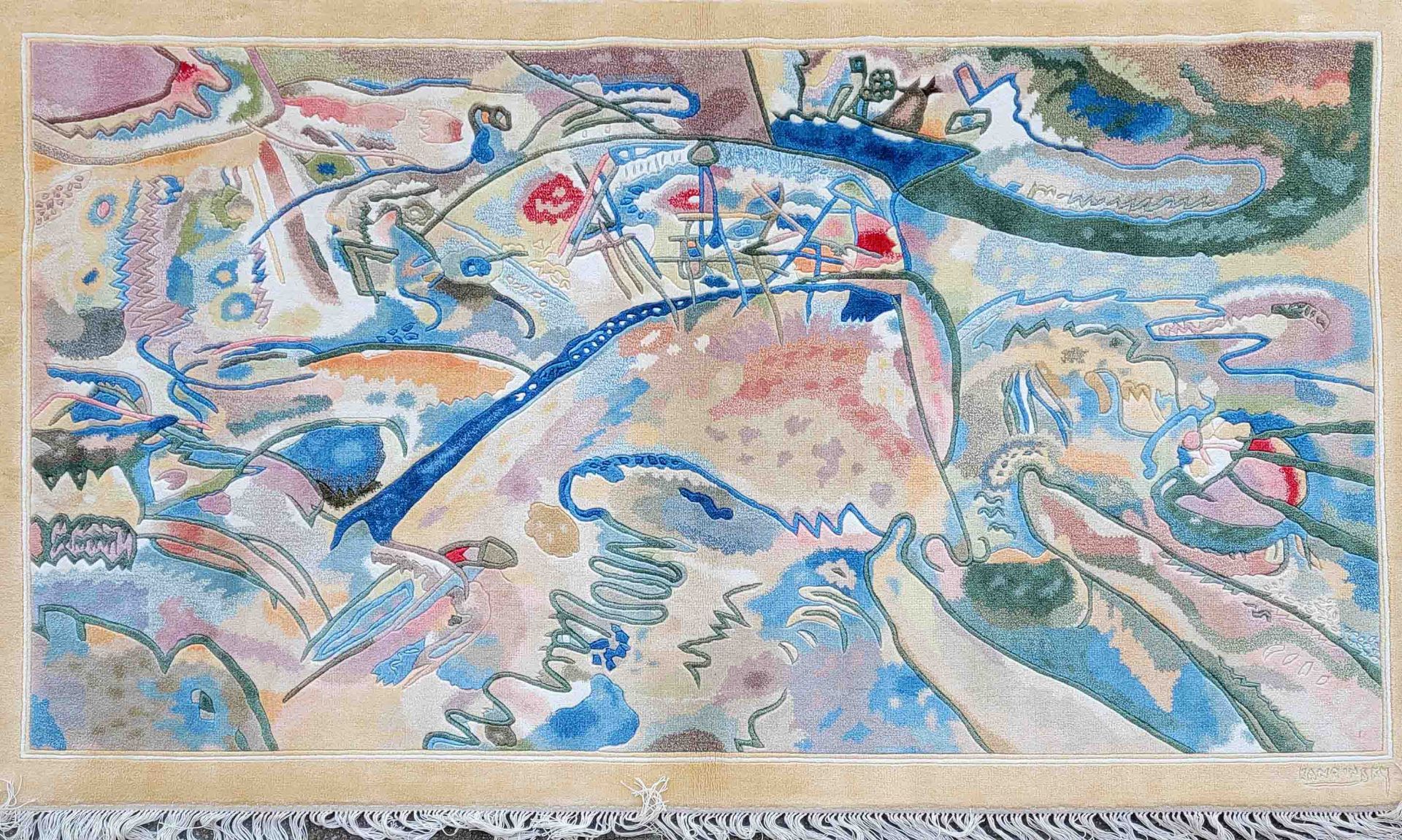 Wandteppich Kandinsky, silk, g