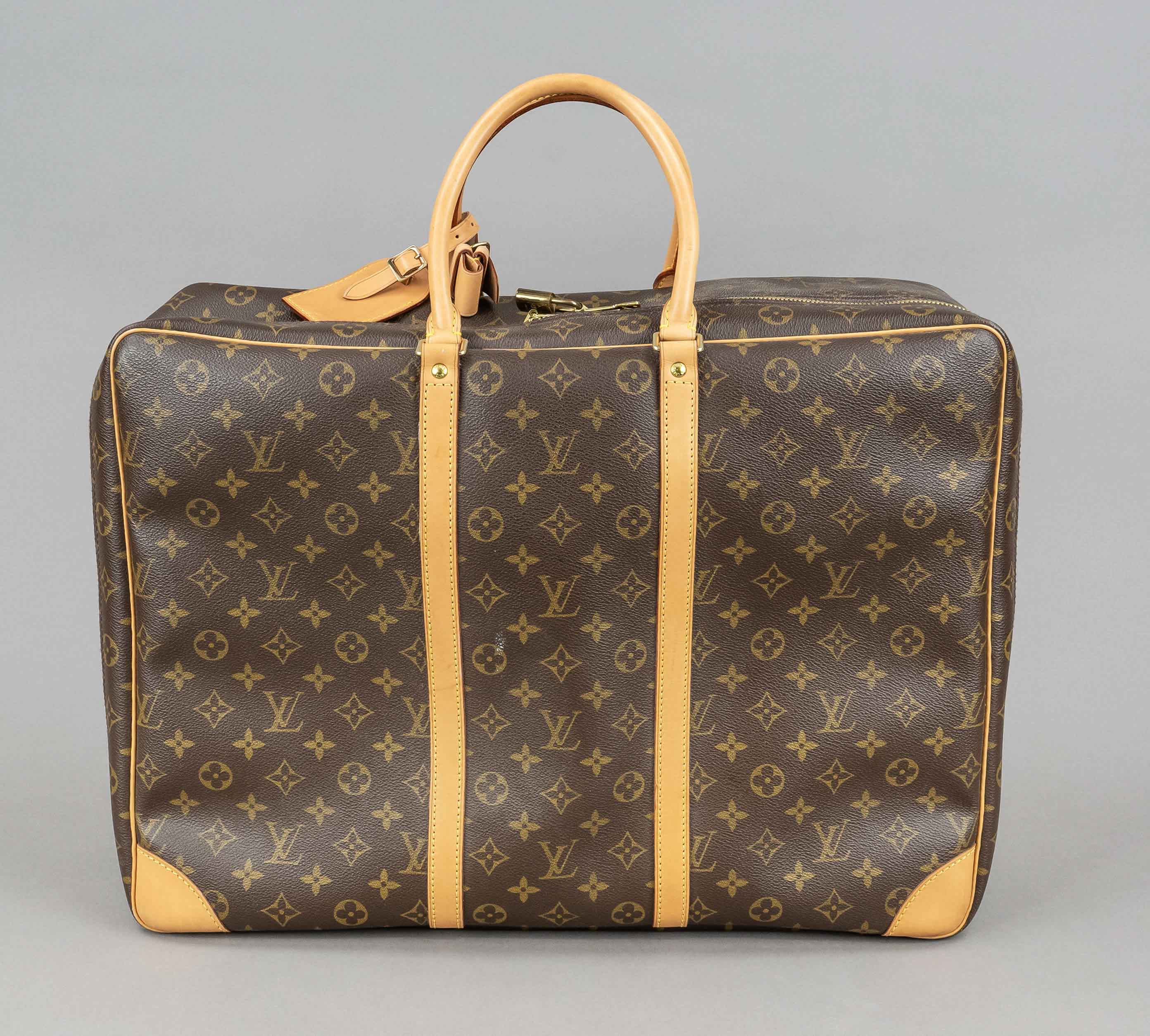 Louis Vuitton, Monogram Canvas Sirius 50 Weekender/Travelbag, rubberized cotton canvas in classic