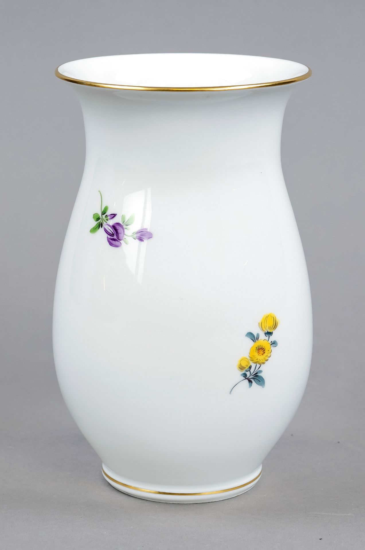 Vase, Meissen, Marke 1953-57, - Bild 2 aus 2
