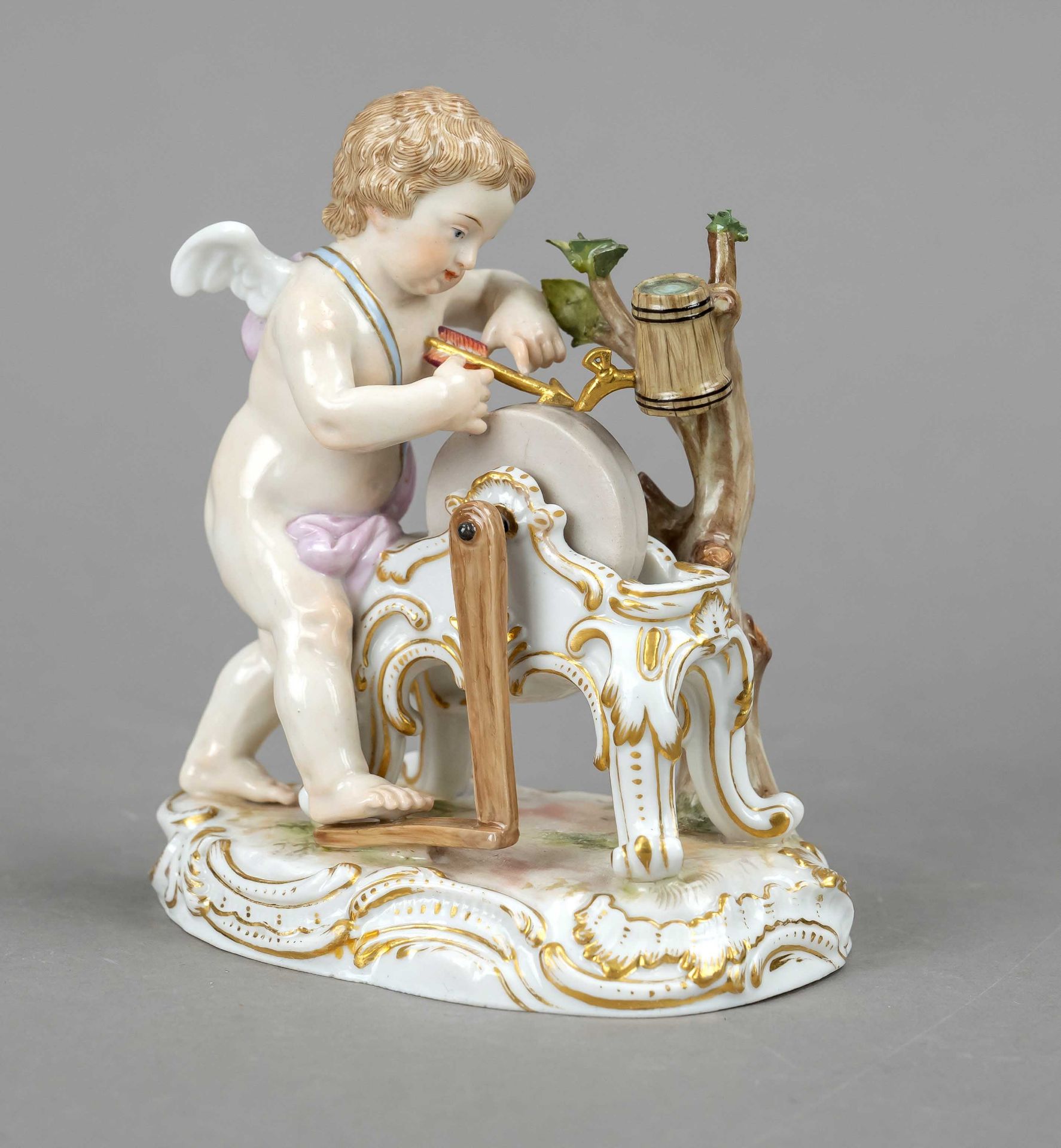 Amor am Schleifstein, Meissen,