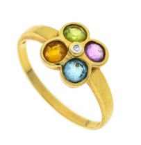 Multicolor-Ring GG 585/000 mit