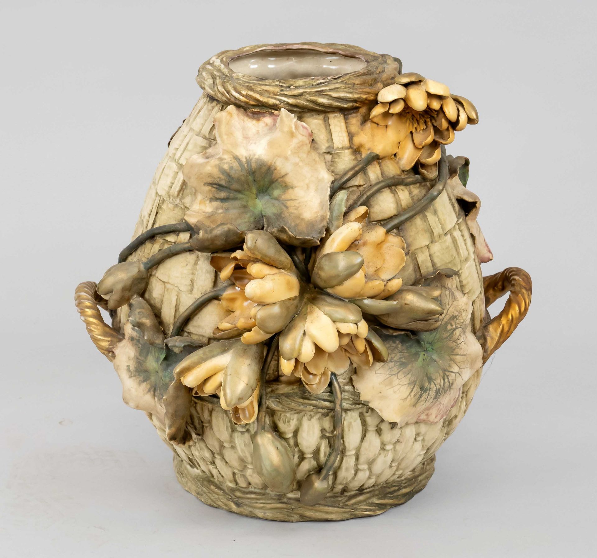 Jugendstil Blumenvase, Amphora