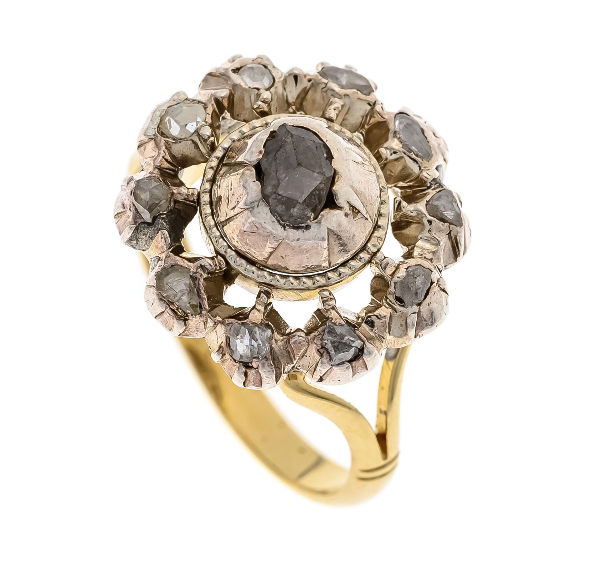 Diamantrosen-Ring GG 585/000 u