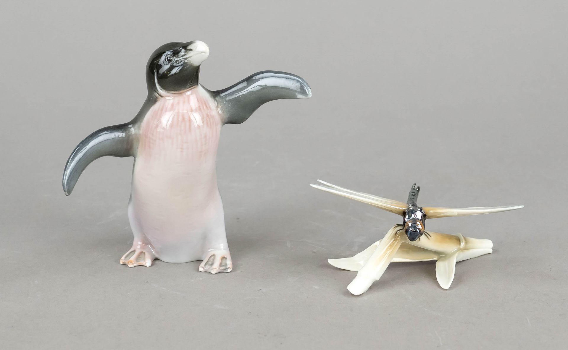 Pinguin und Libelle, Pinguin i