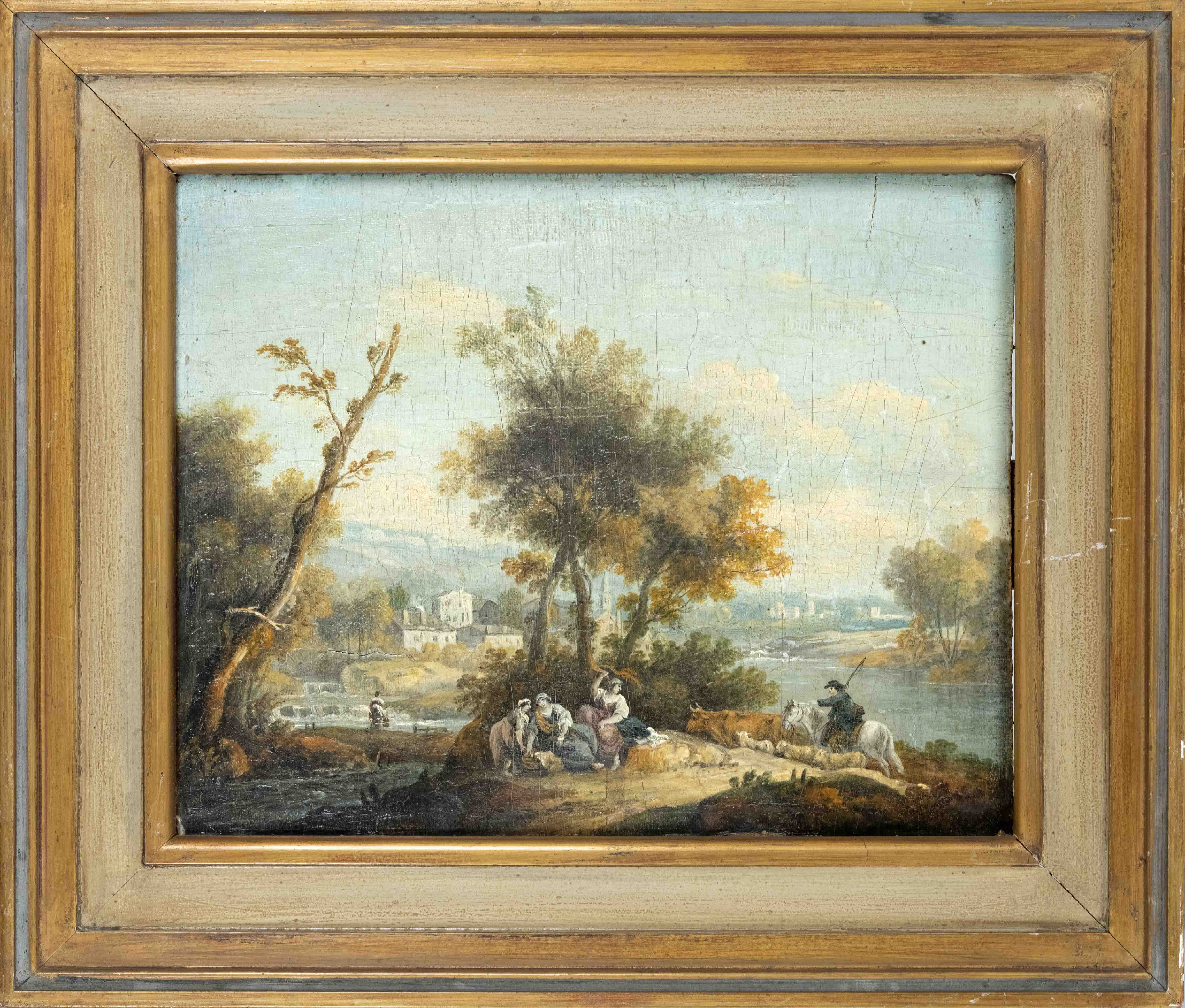 Anonymous lambskin painter of the probably 19th century in the style of the 17th/18th century,