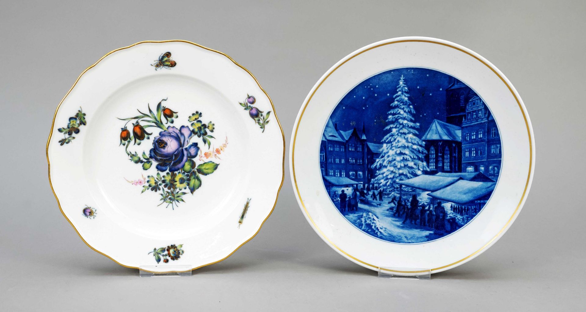 Teller, Meissen, Knaufzeit (18