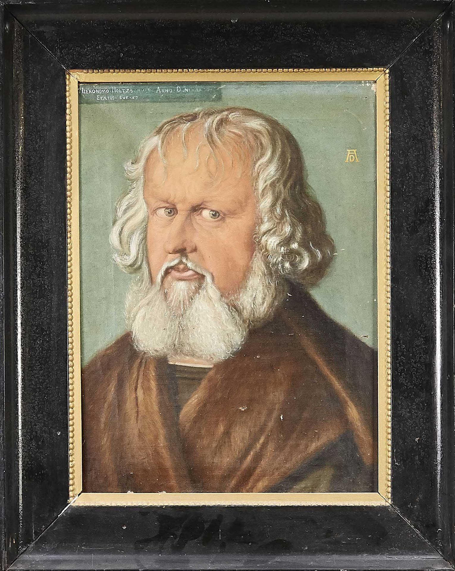 Albrecht Dürer (1471-1528) after, ''Hieronymus Holzschuher'', portrait of Nuremberg patrician by