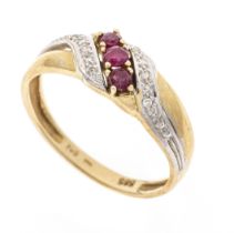 Rubin-Diamant-Ring GG 585/000