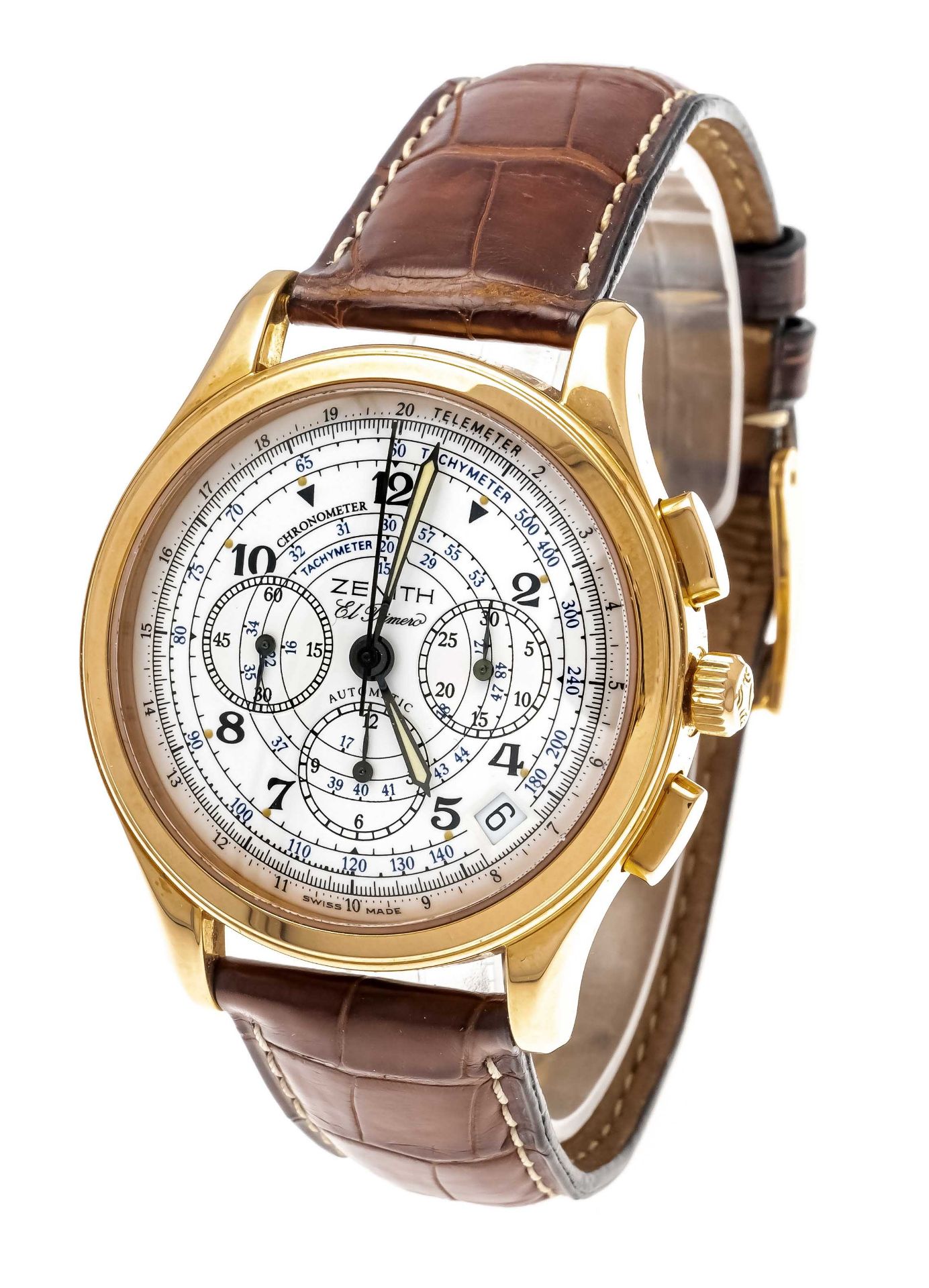 Zenith men's watch El Primero - San Gabriel, limited edition 585 of 750, ref. 60/17.0500.400/34 from