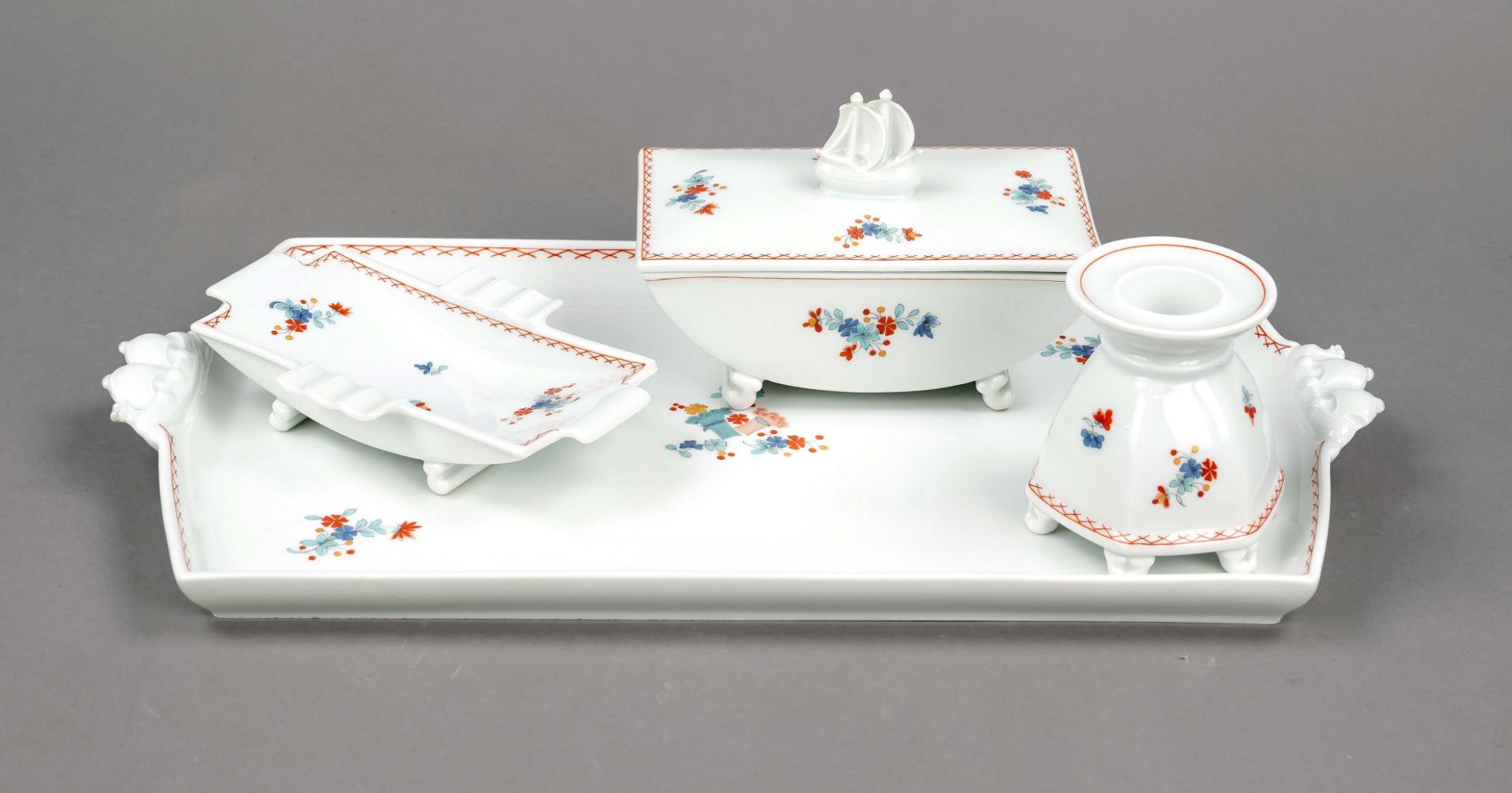 Raucher-Set, 4-tlg., Meissen,