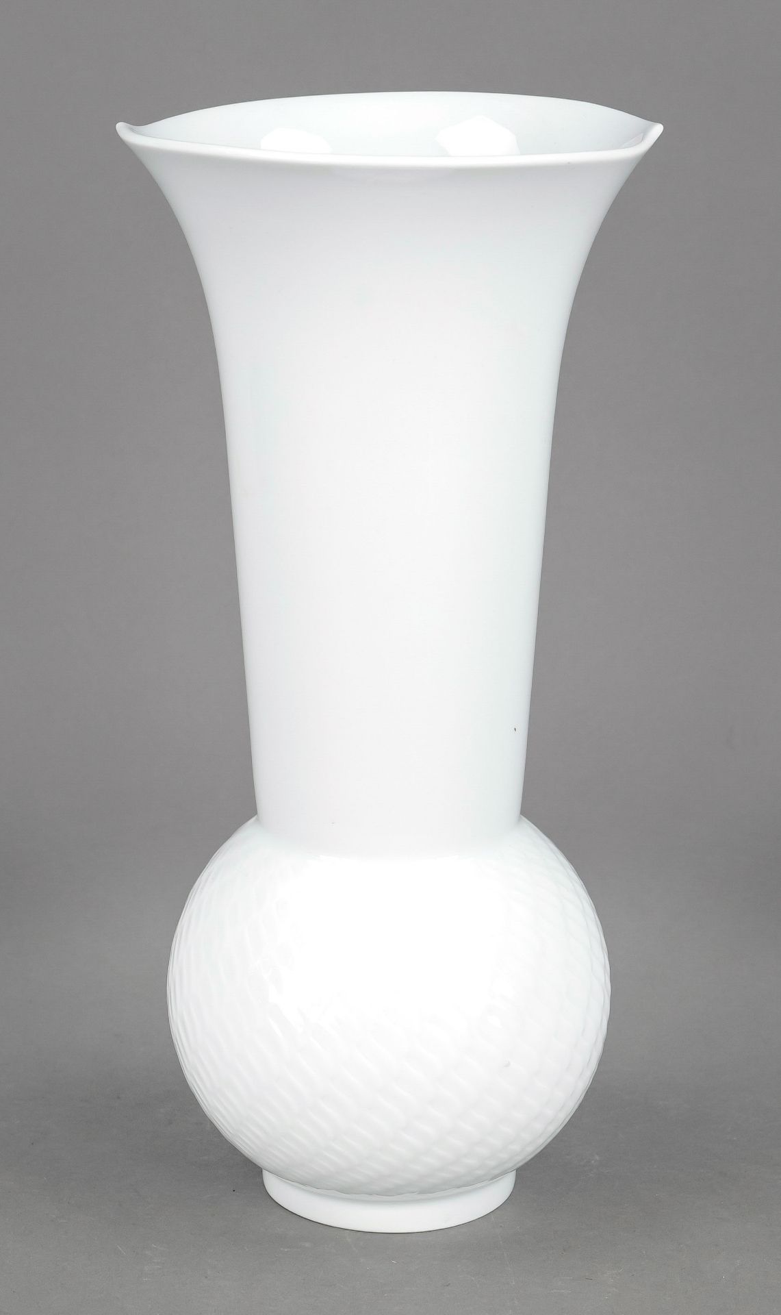 Relief-Vase, Meissen, Marke na