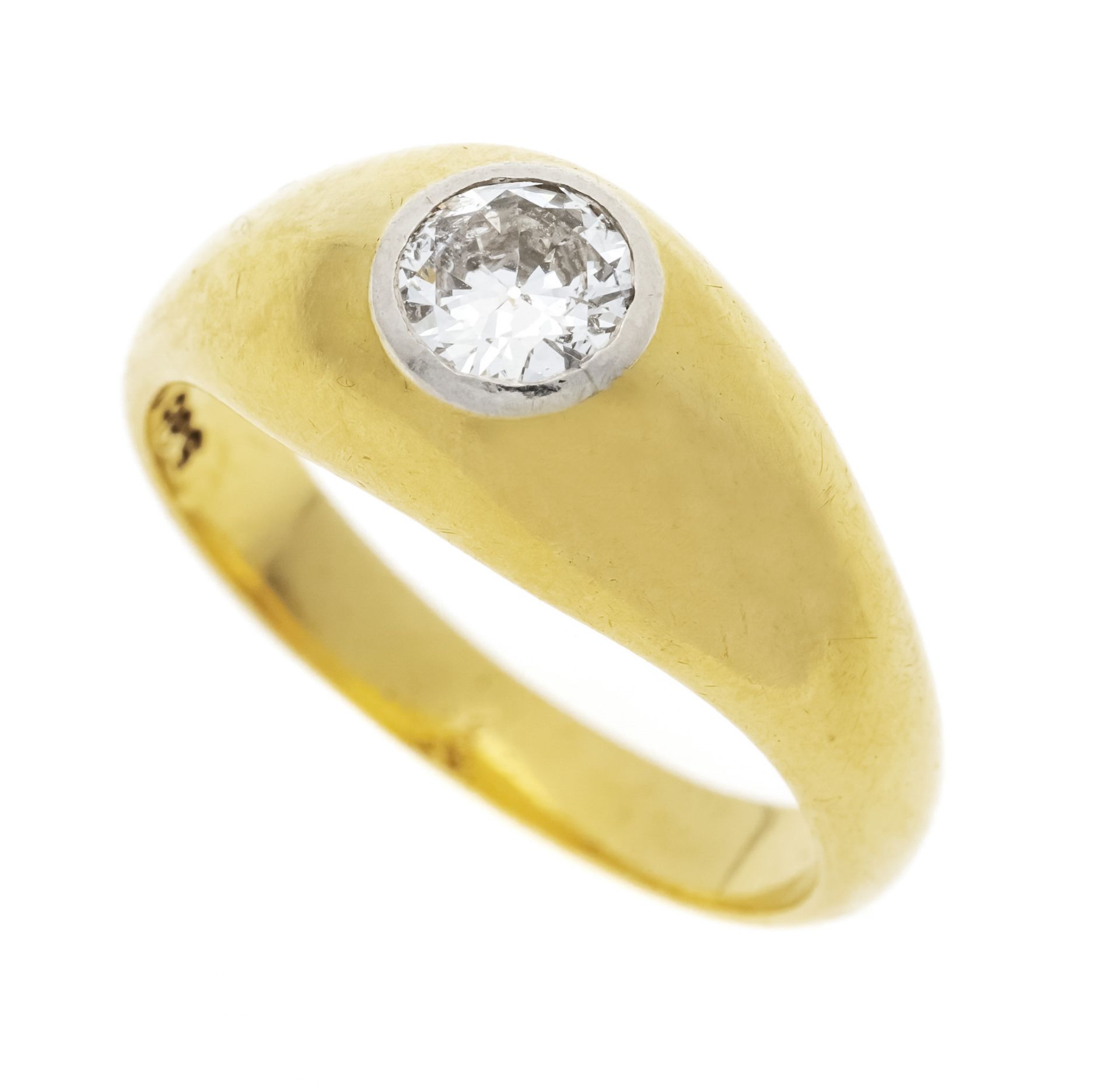 Old cut diamond ring GG/WG 585/000