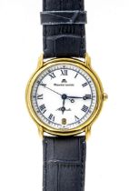 Maurice Lacroix men's watch, Ref. 11979, double case, automatic Cal. ETA 2892-2, gold plated