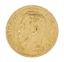 Goldmünze, Russland, Zar Nikol