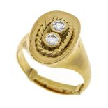 Brillant-Ring GG 585/000 mit 2