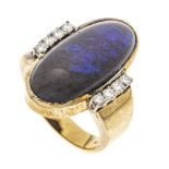 Opal-Brillant-Ring GG/WG 585/0