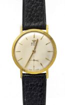 GHC men's watch GG 750/000, manual winding Peseux Cal. 330 running, with lever escapement and