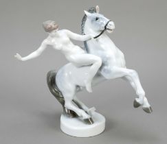Amazon on horseback, Rosenthal, Selb, Bavaria, 1928, model no. 519, design Anton Grath (Vienna