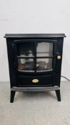 DIMPLEX REAL FIRE EFFECT ELECTRIC HEATER MODEL BFD20R - SOLD AS SEEN.