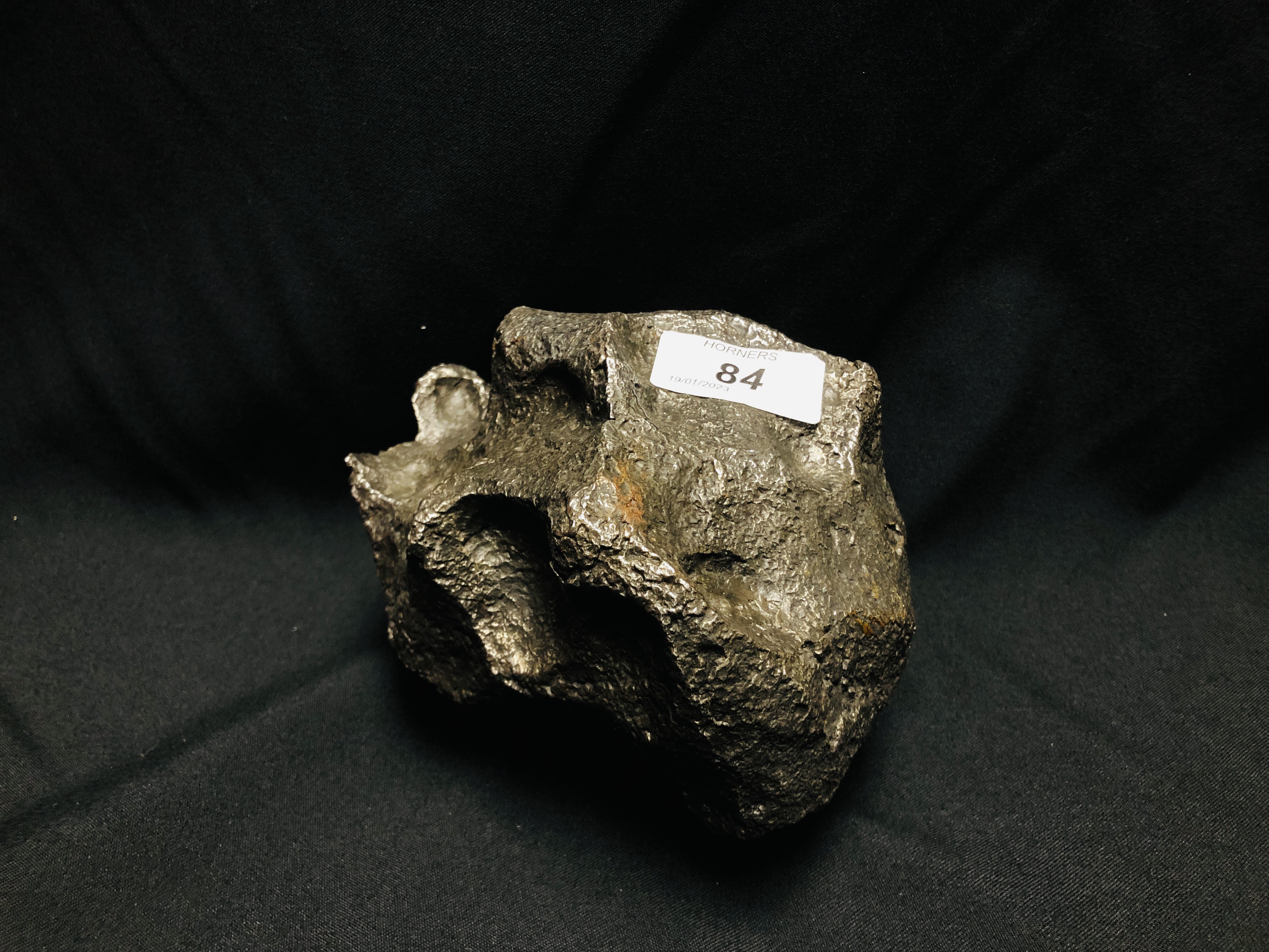 AN IMPRESSIVE METEORITE OF COMPOSITE FORM MAINLY IRON NICKEL, WEIGHT 5kg 30g.