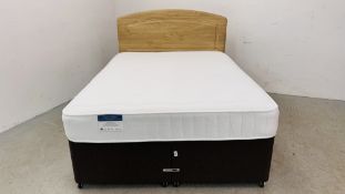 A DOUBLE DIVAN BED