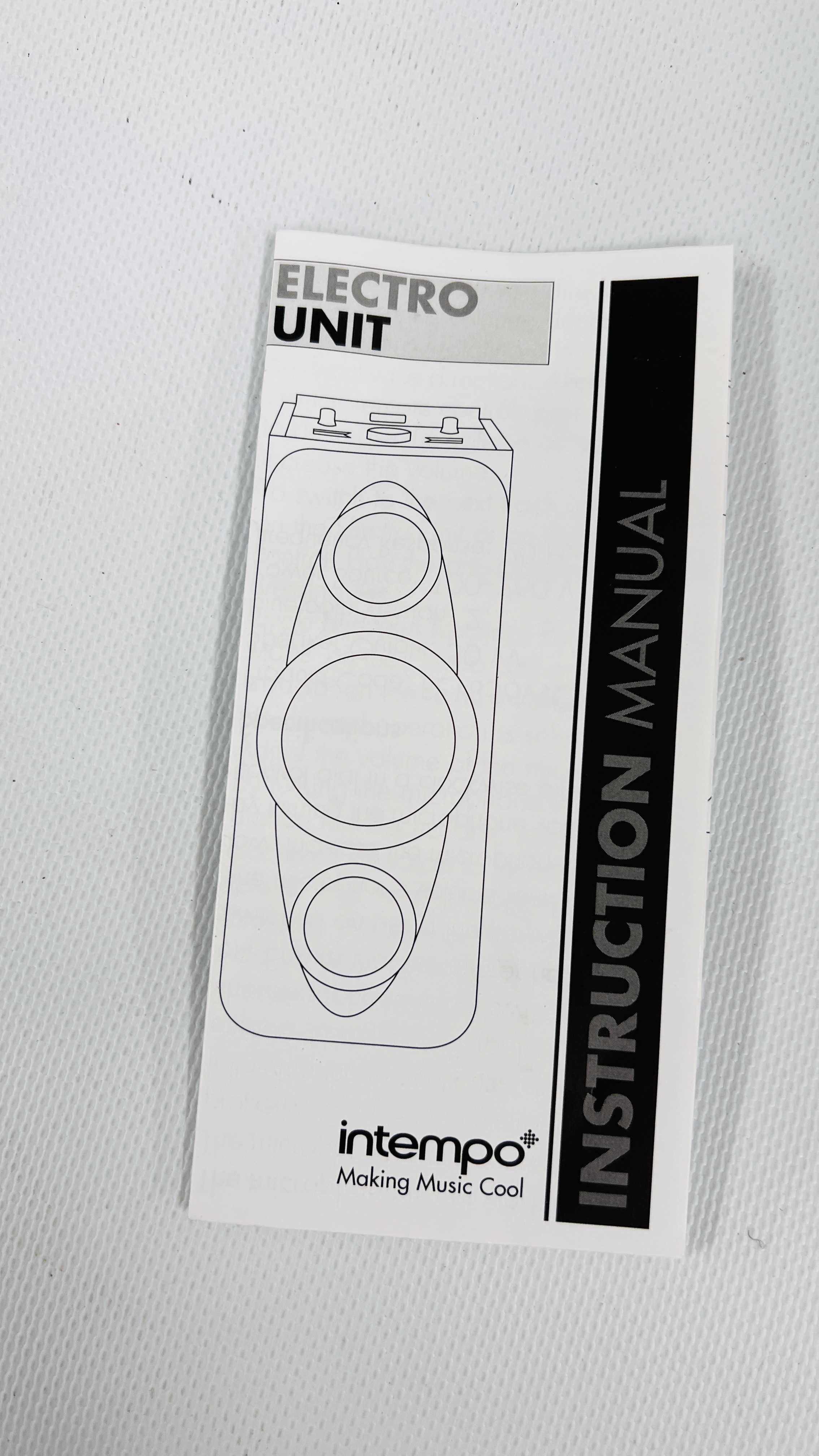 A BOXED INTEMPO ELECTRO UNIT LOUD SPEAKER - SOLD AS SEEN - Image 11 of 11