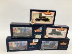 3 X BOXED BACHMANN 00 GAUGE LOCOMOTIVES INCLUDING DIESEL SHUNTERS AND TANK PLUS 2 X BOXED BACHMANN