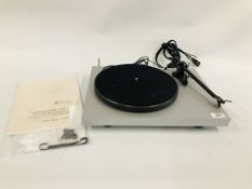 PRO-JECT DEBUT 3 RECORD DECK WITH INSTRUCTIONS - SOLD AS SEEN
