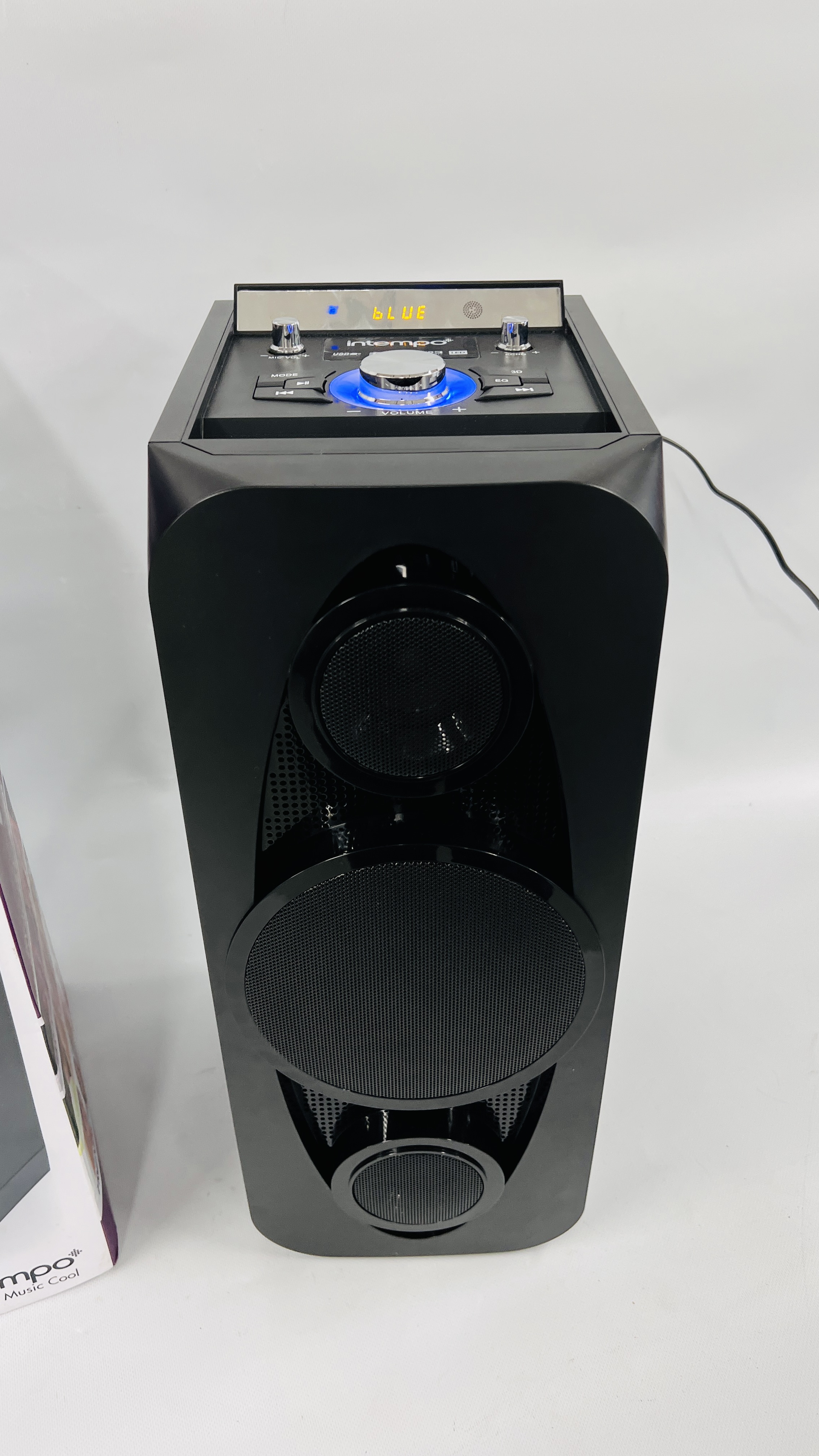 A BOXED INTEMPO ELECTRO UNIT LOUD SPEAKER - SOLD AS SEEN - Image 2 of 11