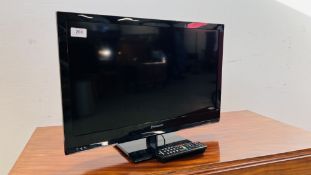 A PANASONIC 24 INCH TELEVISION COMPLETE WITH REMOTE CONTROL - SOLD AS SEEN