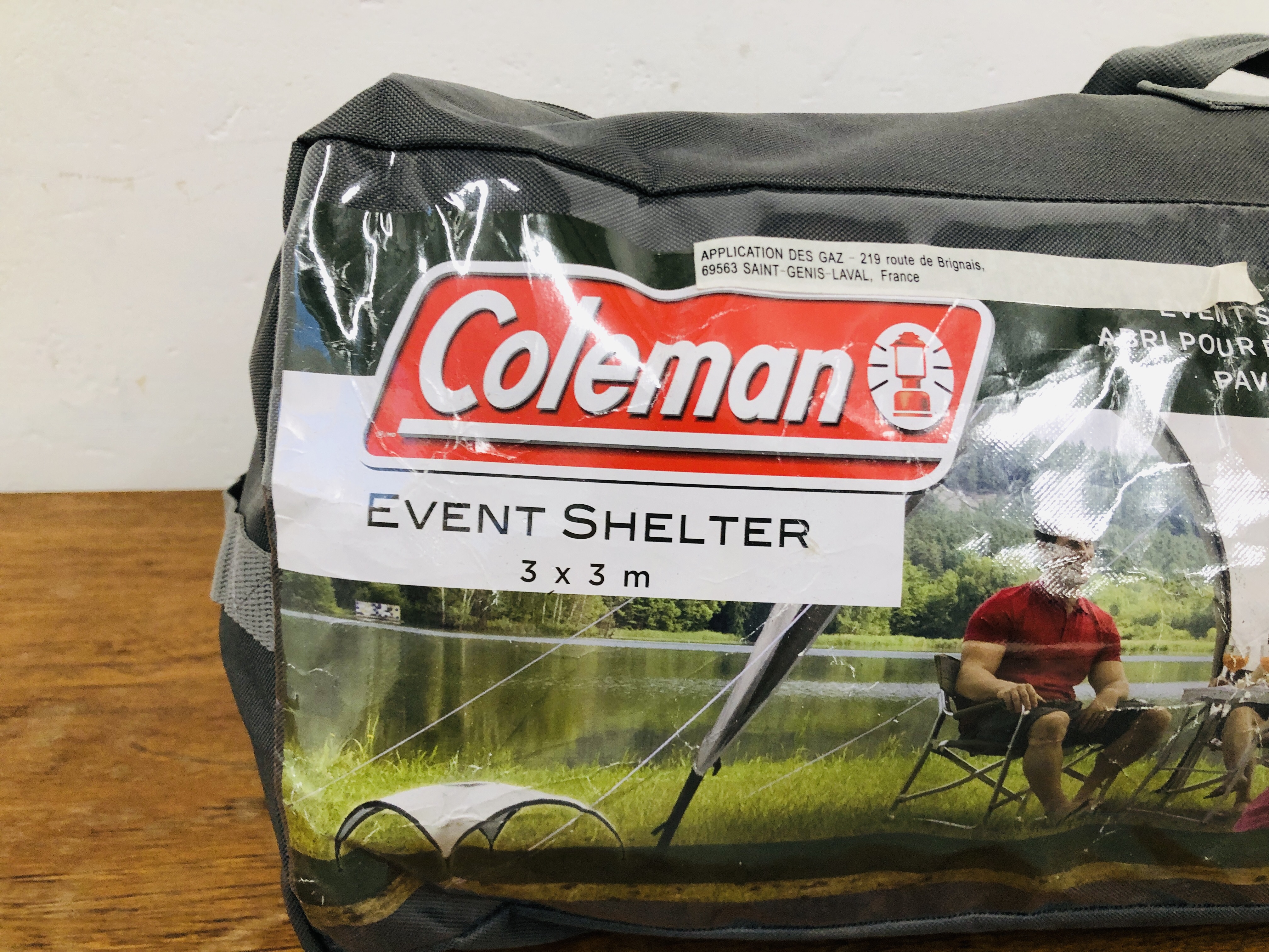 A COLEMAN 3 X 3M EVENT SHETER AND GLOW IN THE DARK TENT PEGS - Image 3 of 5