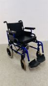 INVACARE FOLDING WHEEL CHAIR