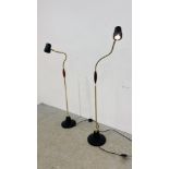 TWO SERIOUS READERS ADJUSTABLE READERS LIGHTS - SOLD AS SEEN