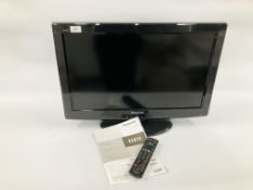 PANASONIC 26 INCH TELEVISION COMPLETE WITH REMOTE COMMANDER - SOLD AS SEEN