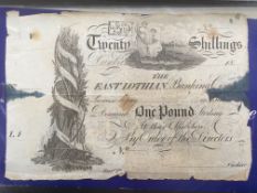 ALBUM OF MIXED BANKNOTES INCLUDING NATIONAL BANK OF SCOTLAND 1958 ONE POUND,