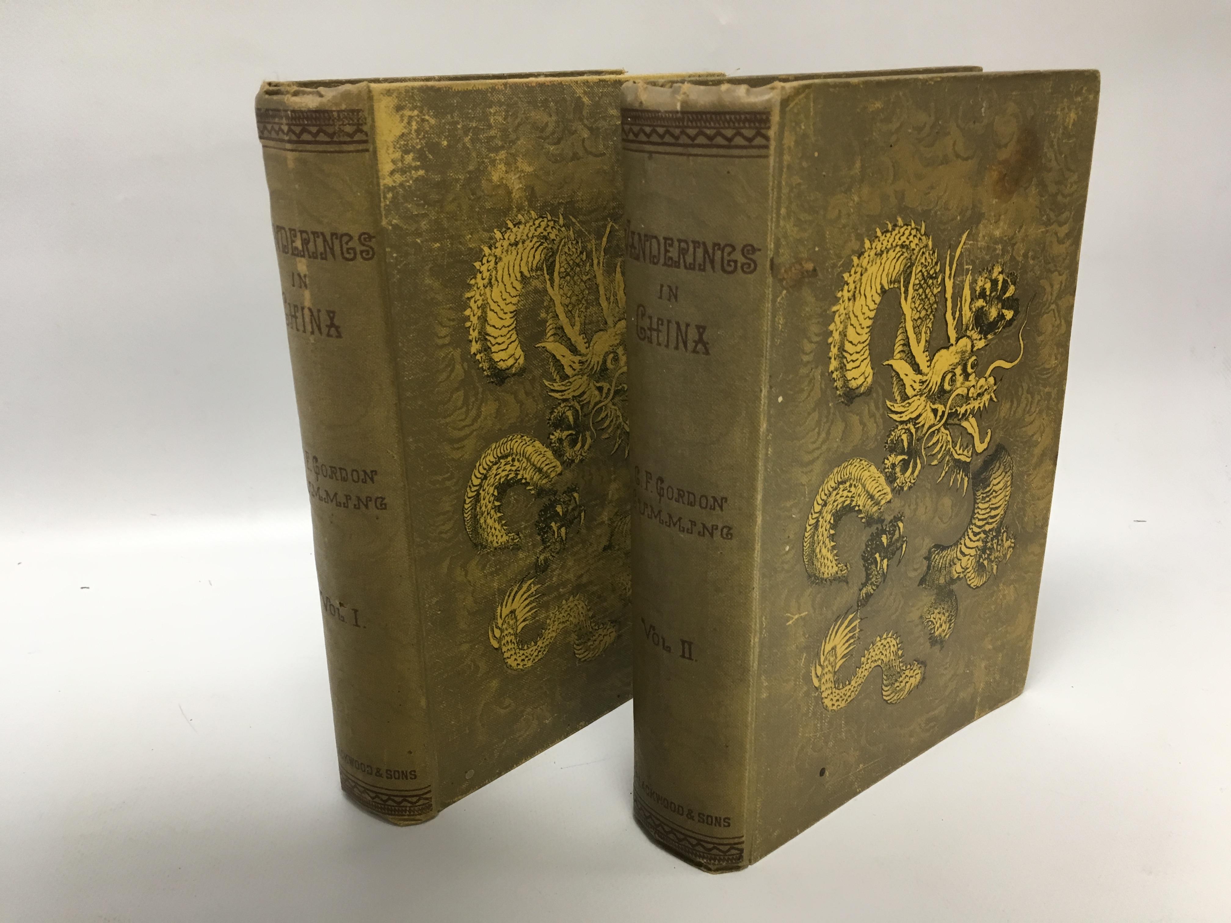 Cummings (Constance F) Wanderings in China. 2 Vols New edition.