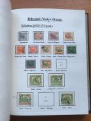 ALBUM WITH A COLLECTION OF MALAYA STAMPS, STRAITS, FED, MALAY STATES, STATES ETC.
