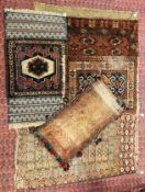 AN AFGHAN SADDLE BAG,