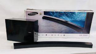 SAMSUNG HW-J6500 CURVED SOUNDBAR COMPLETE WITH CABLES,