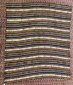 PERSIAN FLAT WEAVE WOVEN WITH COLUMNS INCLUDING BIRD LIKE MOTIF 207CM. X 174CM.