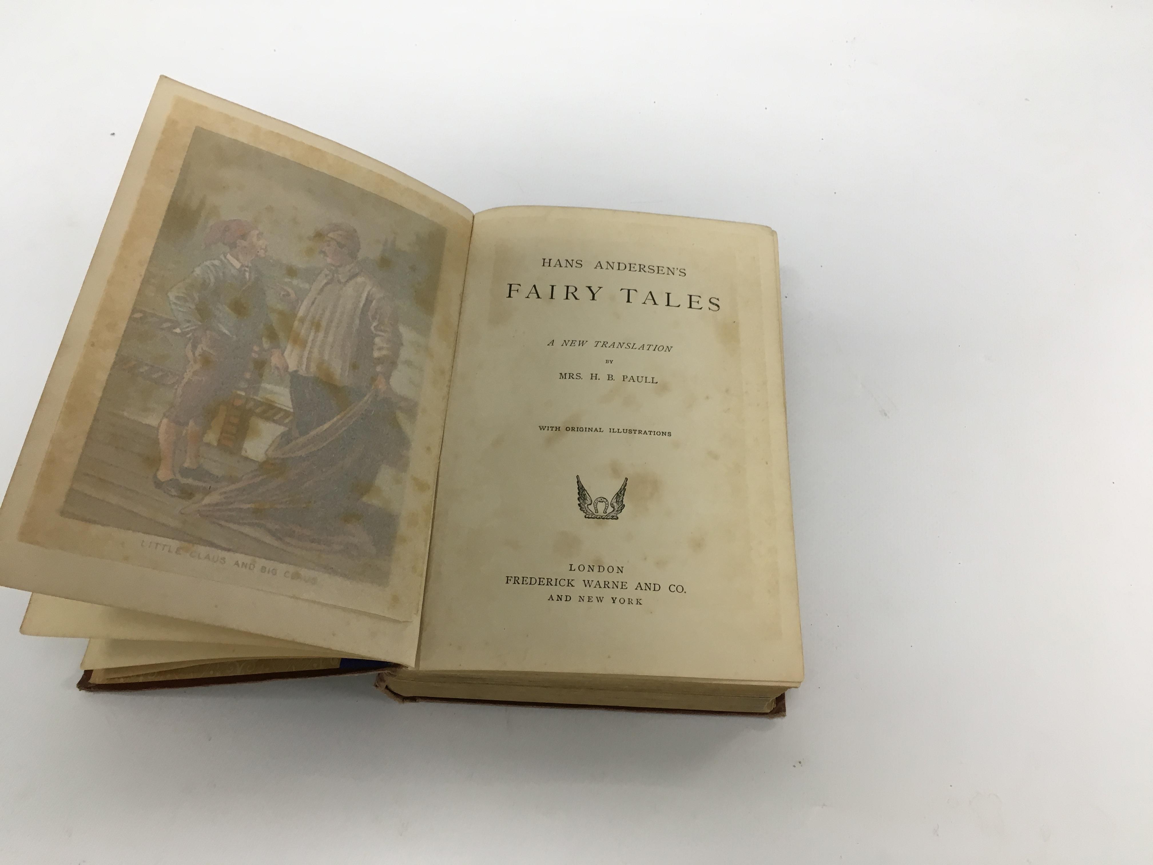 Collection of books of Fairy tales (most showing wear) including: Hans Andersen's Fairy Tales. - Image 9 of 10