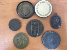 SMALL GROUP OF MEDALLIONS, MAINLY CONTINENTAL (6).