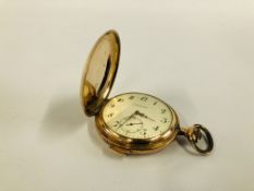 A FULL HUNTER QUARTER REPEATER POCKET WATCH, THE MOVEMENT STAMPED BREVET,