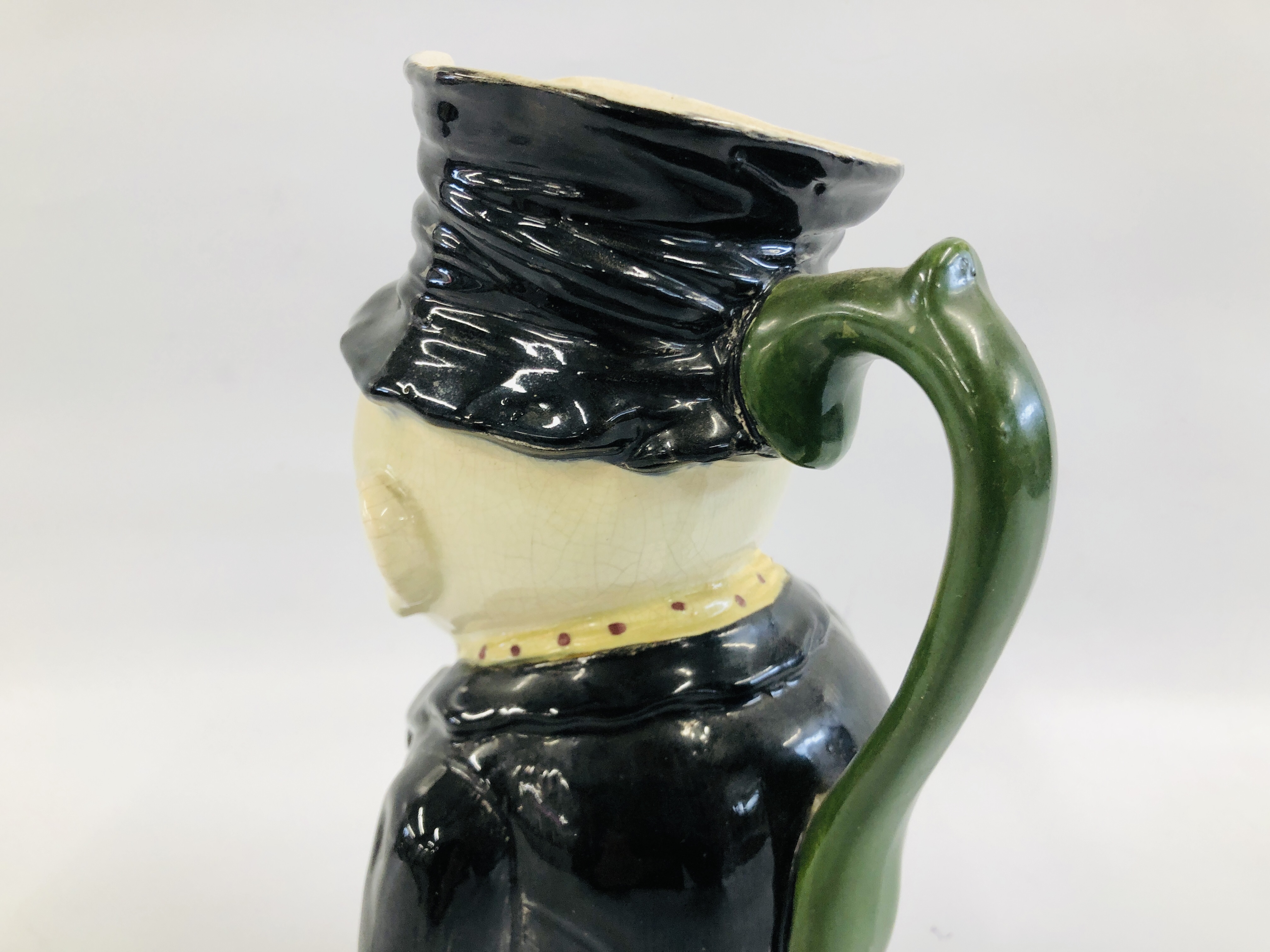 A TOBY JUG C1906 "I AM ON THE BLACK LIST" A/F - Image 8 of 11