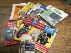 The Motorbike Magazine from the 50's and 60's + 1 book.