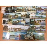 PACKET OF BROADS POSTCARDS,