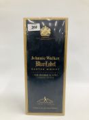CASED 75CL BOTTLE OF JOHNNIE WALKER BLUE LABEL SCOTCH WHISKY (SEALED BOTTLE).