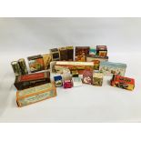 A COLLECTION OF VINTAGE AVON PERFUME BOTTLES, ALL BOXED EXAMPLES TO INCLUDE COLT REVOLVER,